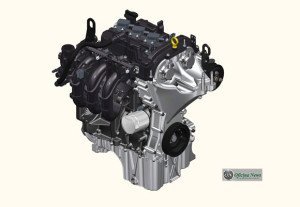 Motor 1.0 tem três cilindros e duplo comando de válvulas variável
