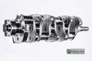 Motor é construído com um virabrequim de perfil plano
