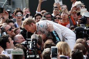 Rosberg, líder do Mundial e imbatível há seis GPs (Foto Mercedes)