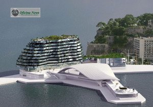 Um museu e um novo prédio de apartamentos luxuosos é outro projeto que pode afetar os próximos GPs em Mônaco (foto Caroli Group)