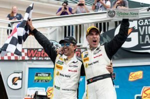 Chrsitian Fittipaldi e João Barbosa seguem líderes no campeoanto norte americano de resistência (Foto José Mário Dias)