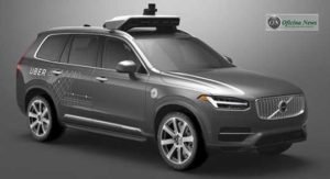 Uber em Pittsburg irá em Volvo autônomo. (foto Uber)