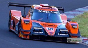 O MCR-Lamborghini Grand Am vencedor da 12 Horas de Tarumã (Foto arquivo Luiz Fernando Cruz)