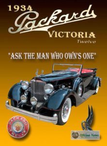 Anúncio do Fit repete o da Packard, criado em 1901. Aqui em 1934.