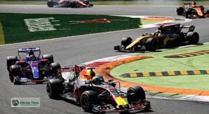 Disputa rara na F-1: quatro equipes, dois fabricantes de motores e vários pilotos (Red Bull)