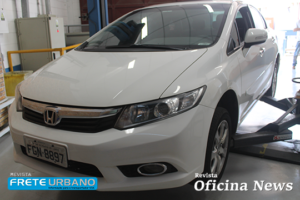 Undercar: Troca das pastilhas do Honda Civic