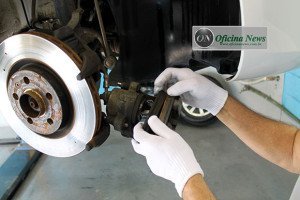 Troca das pastilhas de freio do Volkswagen SpaceFox