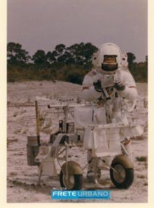 Goodyear desenvolveu pneus para a missão Apollo 14