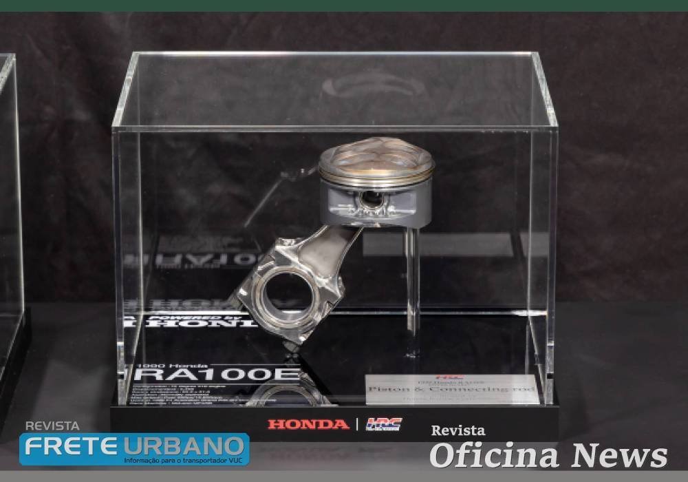 Honda Racing lança memorabília de motores e peças de F1