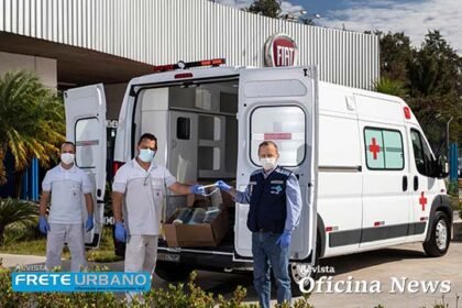 FCA entrega Fiat Ducato transformado em Ambulância à Prefeitura de Betim