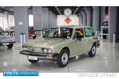Volkswagen comemora 50 anos do hacthback Brasilia