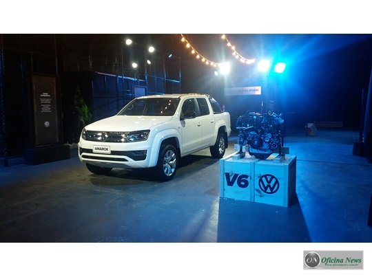Volkswagen apresenta a Amarok V6 Highline com motor 3.0 TDI