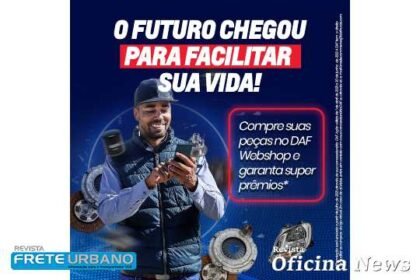DAF Webshop faz campanha de peças e oferece brindes aos mecânicos