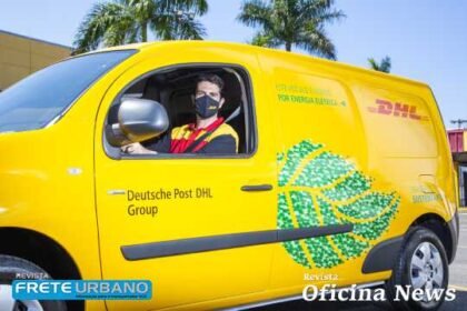 Transportadora DHL faz distribuição com Renault Kangoo elétrico