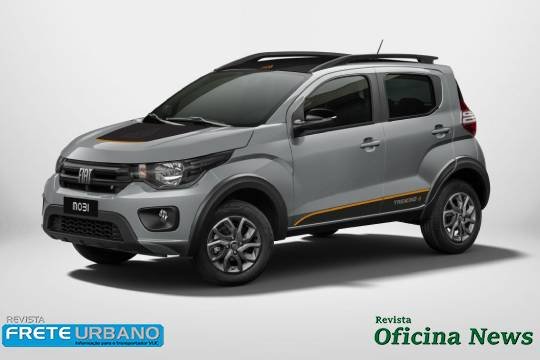 Fiat Mobi é apresentado com incrementos na linha 2023
