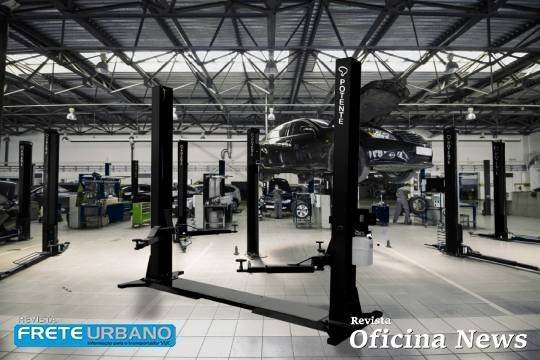 Potente Brasil comemora 5 anos da linha de elevadores automotivos