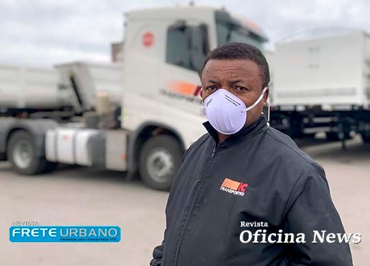 Grupo Randon faz doação de 10 mil máscaras para caminhoneiros