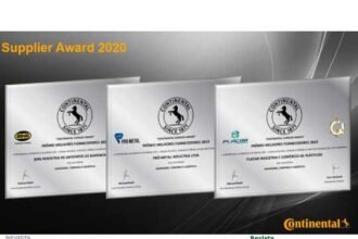 Continental faz a premiação dos seus melhores fornecedores de 2020