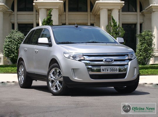 Site Reparador Ford publica informações do Edge 2011-2014
