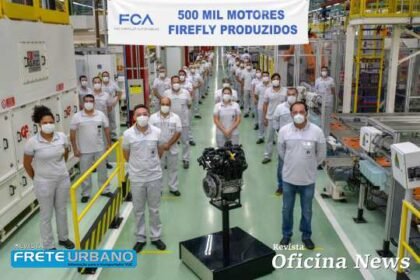 Motor Firefly da FCA alcança as 500 mil unidades produzidas no Brasil