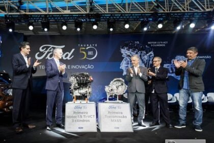 Ford comemora 50 anos de operação da fábrica de Taubaté