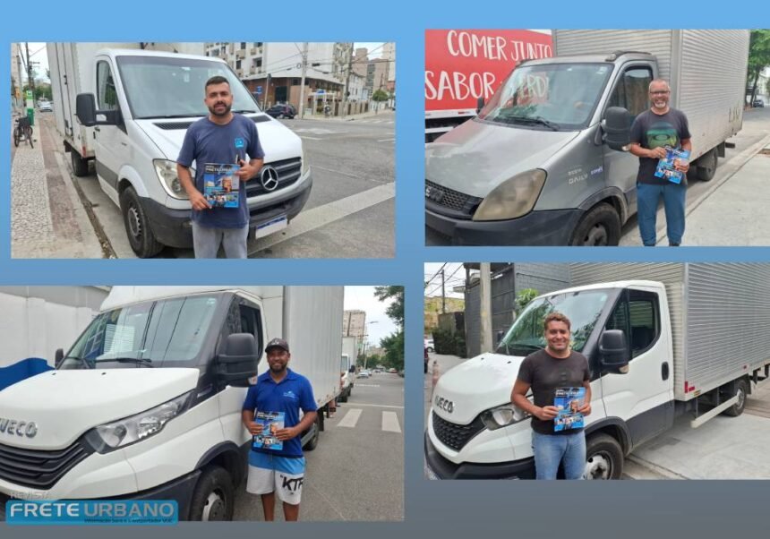 Frete a Frete: papo com motoristas durante a distribuição