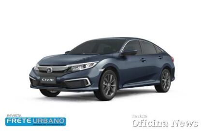 Honda Civic 2021 já está na rede com mais equipamentos