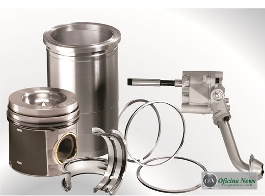 Motorservice apresenta componentes motor e bomba de óleo