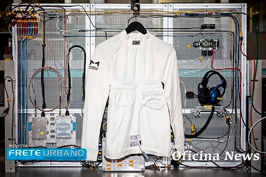 Marelli e Omp Racing lançam camiseta biométrica para pilotos