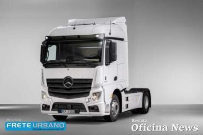 Cabina do Novo Actros brasileira é adotada no caminhão europeu