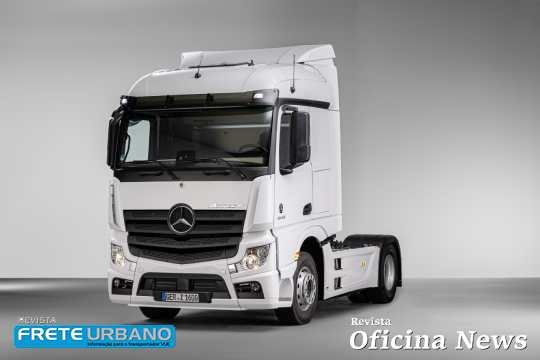 Cabina do Novo Actros brasileira é adotada no caminhão europeu