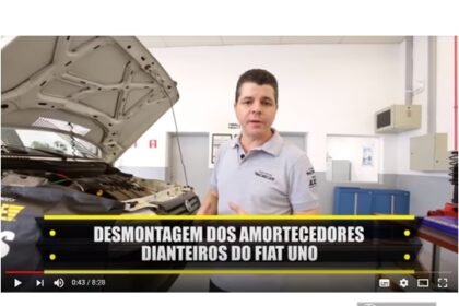 Monroe lança série sobre troca do amortecedor do Fiat Uno