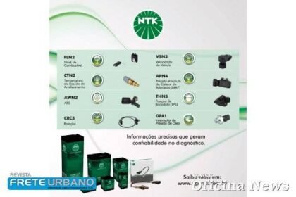NTK fala sobre características dos componentes elétricos dos veículos