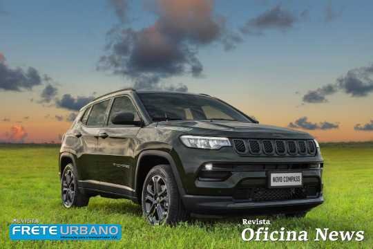 Novo Jeep Compass chega mais sofisticado e tecnológico