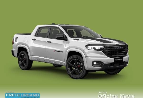 Ram Rampage R/T NFL Edition chega com motor Hurricane