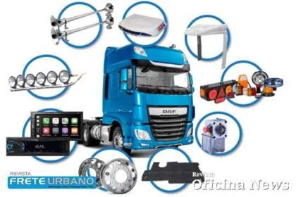 Paccar Parts mostra acessórios exclusivos para o novo caminhão DAF XF