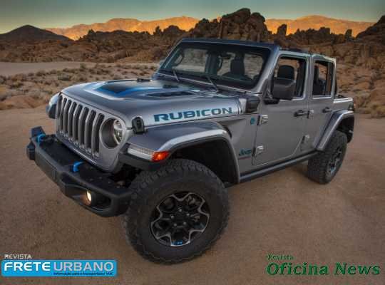 Novo Jeep Wrangler 4xe estreia na gama de veículos elétricos da marca