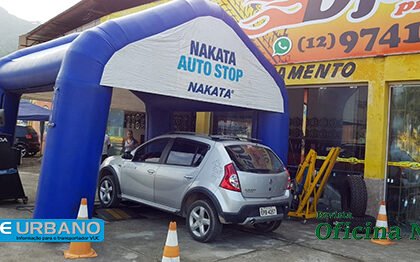 Nakata promove evento com checagem gratuita dos amortecedores