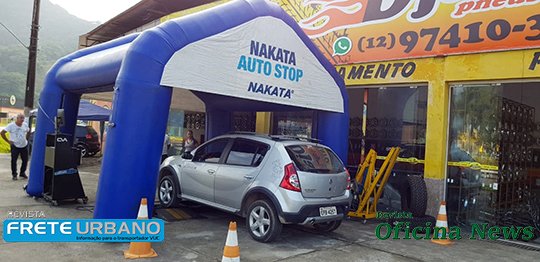Nakata promove evento com checagem gratuita dos amortecedores