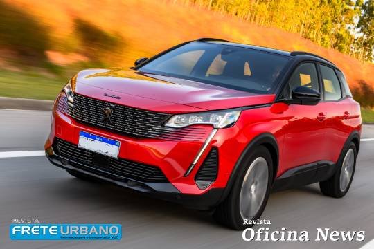 Peugeot 3008 GT: elegância, segurança e muita tecnologia