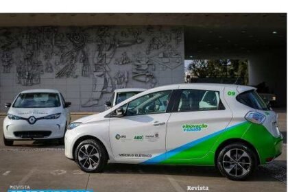 Renault Zoe 100% elétrico é usado em projeto sustentável no PR
