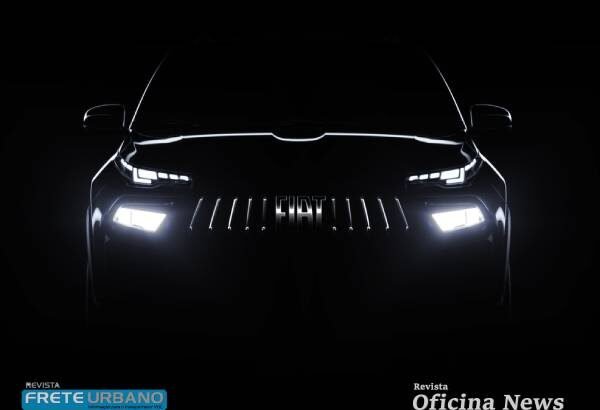 Fiat apresenta novo visual da Toro 2026 com teaser oficial