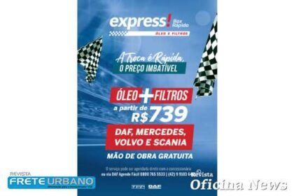 TRP Multimarcas lança promoção para troca de óleo e filtros