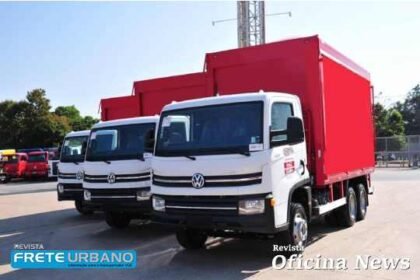 Caminhões urbanos da Volkswagen são destaques na distribuição