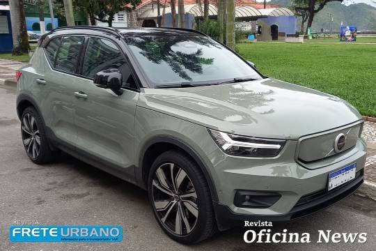 Volvo XC40 Recharge: desempenho com sustentabilidade