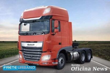 Novo DAF XF ganha cor laranja opções de customização