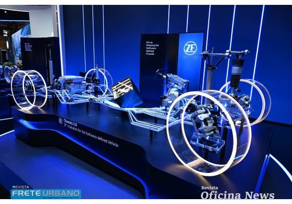 ZF apresenta tecnologias para chassis e mobilidade elétrica na IAA