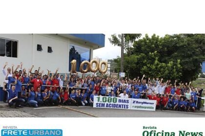 BorgWarner comemora três anos sem acidentes na fábrica