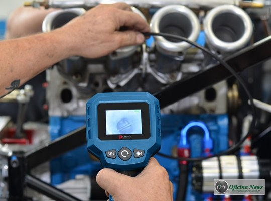 “Endoscopia Automotiva” elimina problemas no sistema de injeção