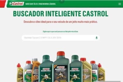 Castrol apresenta o seu novo Buscador de Óleo Inteligente